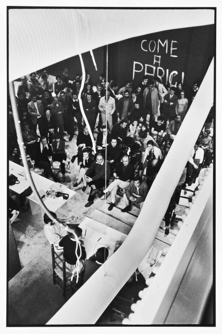 Enrico Cattaneo Milano 1967 - Occupazione della Triennale