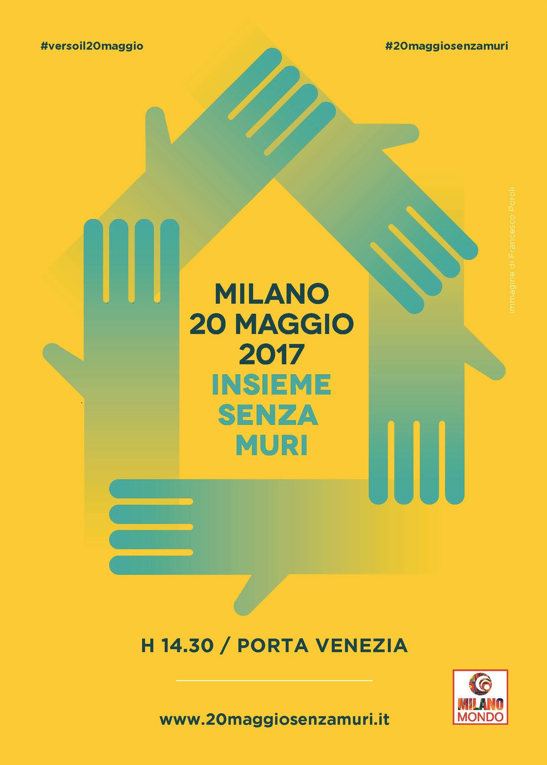 20 maggio - Insieme senza muri