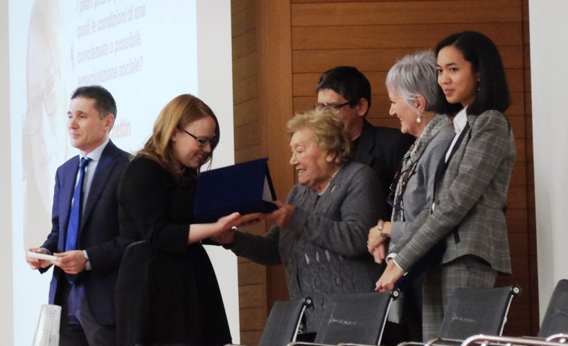 Premiazione fondi di ricerca Roberto Franceschi 23 gennaio 2017