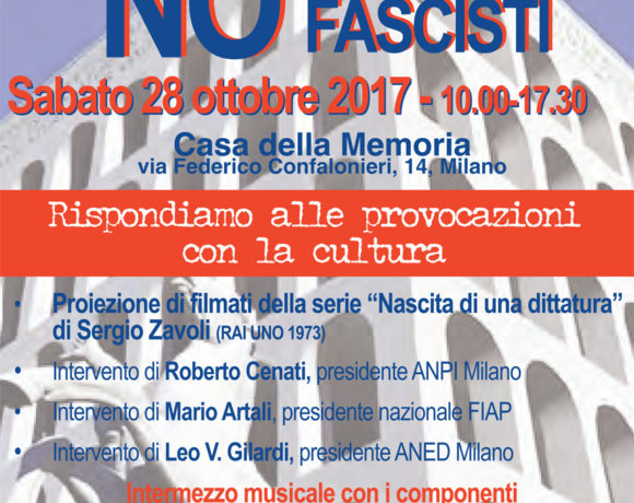 La cultura contro le provocazioni dei nuovi fascisti