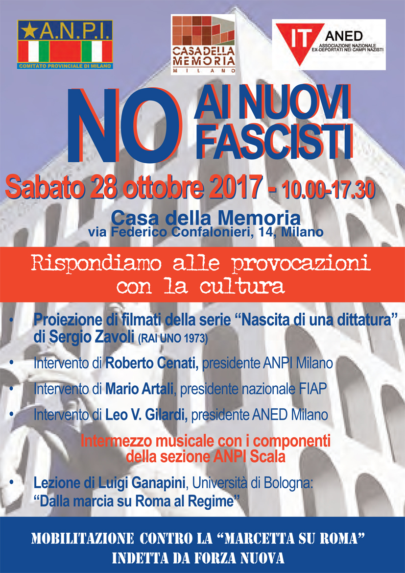 La cultura contro le provocazioni dei nuovi fascisti