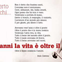 23 gennaio 2018 – Giornata in ricordo di Roberto Franceschi – “A vent’anni la vita è oltre il ponte…”
