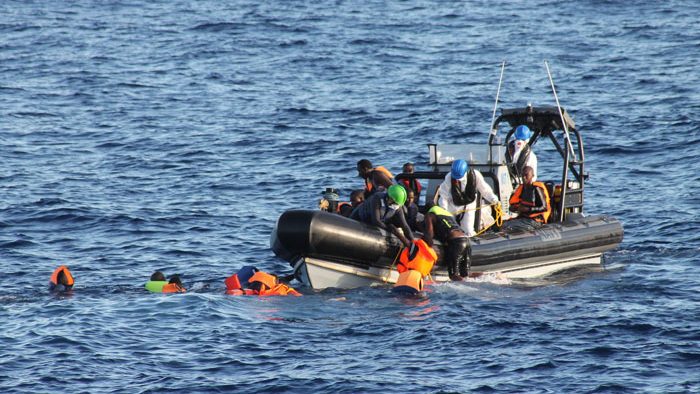 rifugiati soccorsi in mare
