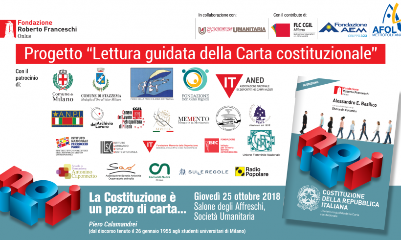 La Costituzione è un pezzo di carta…