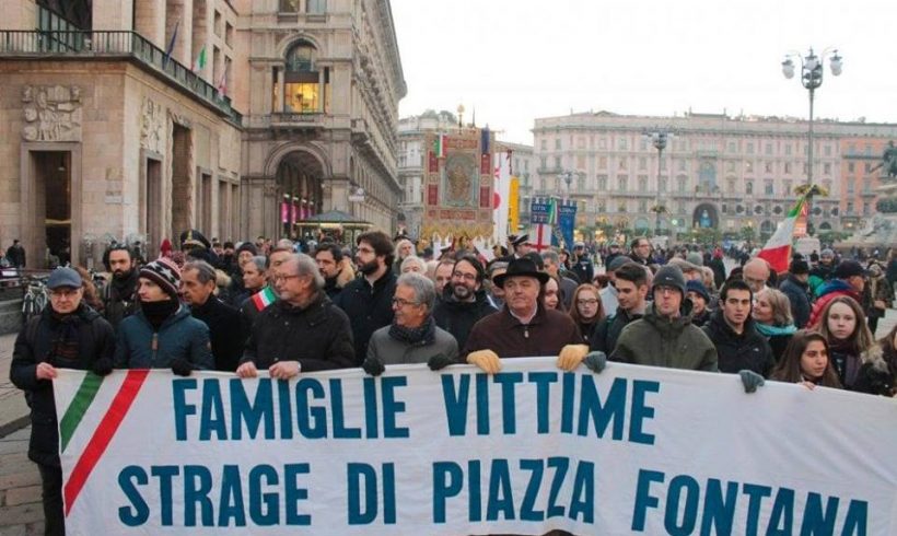 12-12-2019. 50° anniversario strage di Piazza Fontana