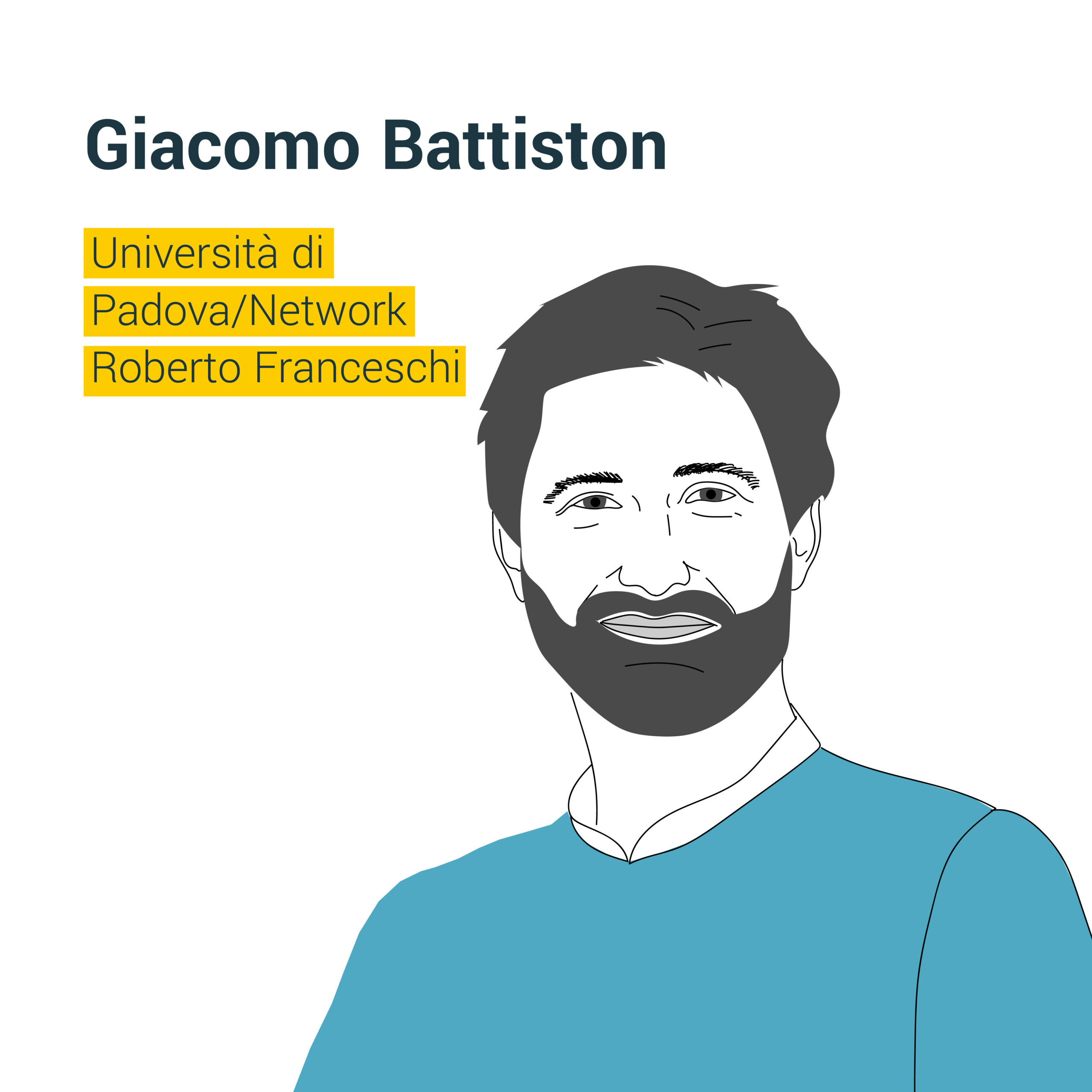 Ritratto di Giacomo Battiston