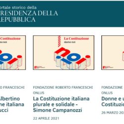 I nostri video sulla Costituzione nel portale storico della Presidenza della Repubblica