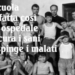 Il sogno di un’altra scuola (Don Milani) – Una nuova presentazione di Farneto Teatro per Felice chi legge!